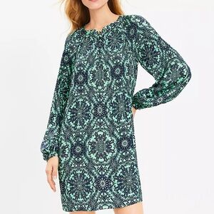 Loft Long Sleeve Swing Dress Women’s Size XS